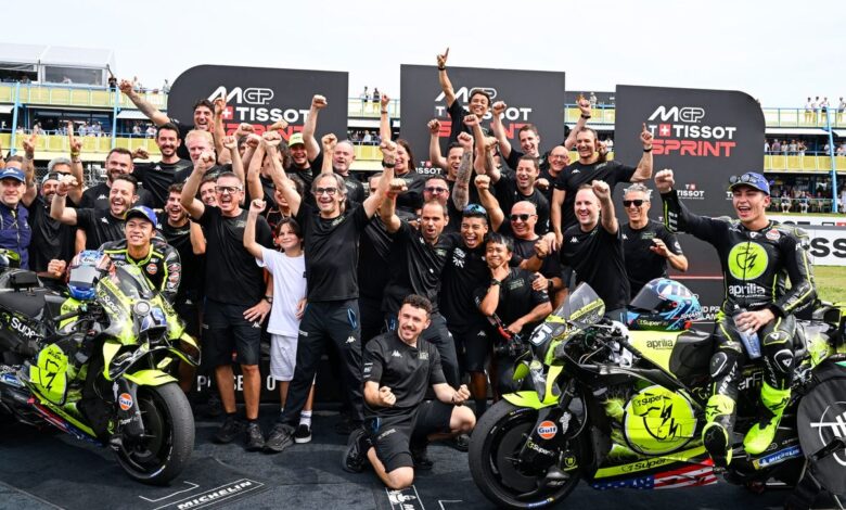 Trackhouse Aprilia Kuasai Assen, Jorge Martin Tersungkur Saat Raul Fernandez Pecah Telur