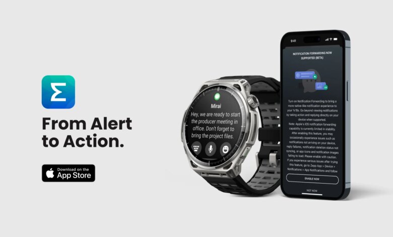 Amazfit Ubah Cara Notifikasi iPhone Masuk ke Jam Tangan, Kini Bisa Balas Chat dari Pergelangan