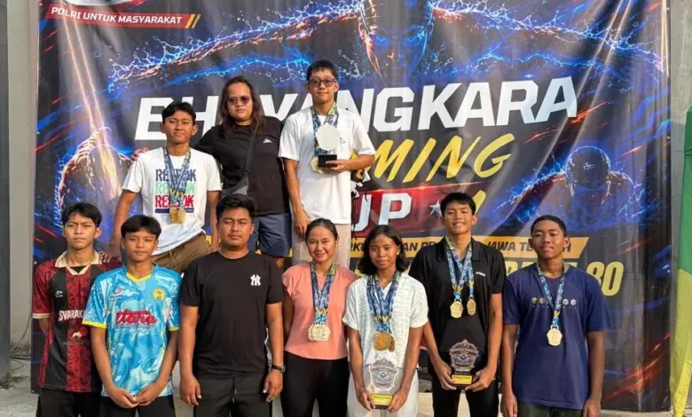 Klub Renang Jepara Borong 18 Emas, GTS Rebut Juara Umum Krapprov Jateng